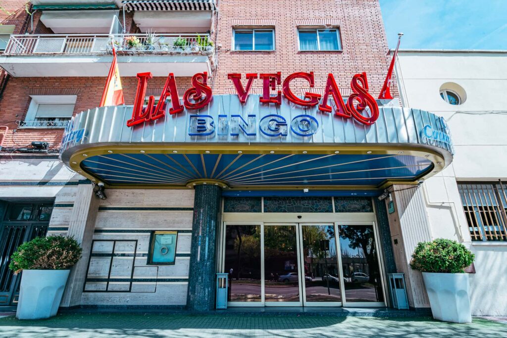 Entrada a Bingo Las Vegas