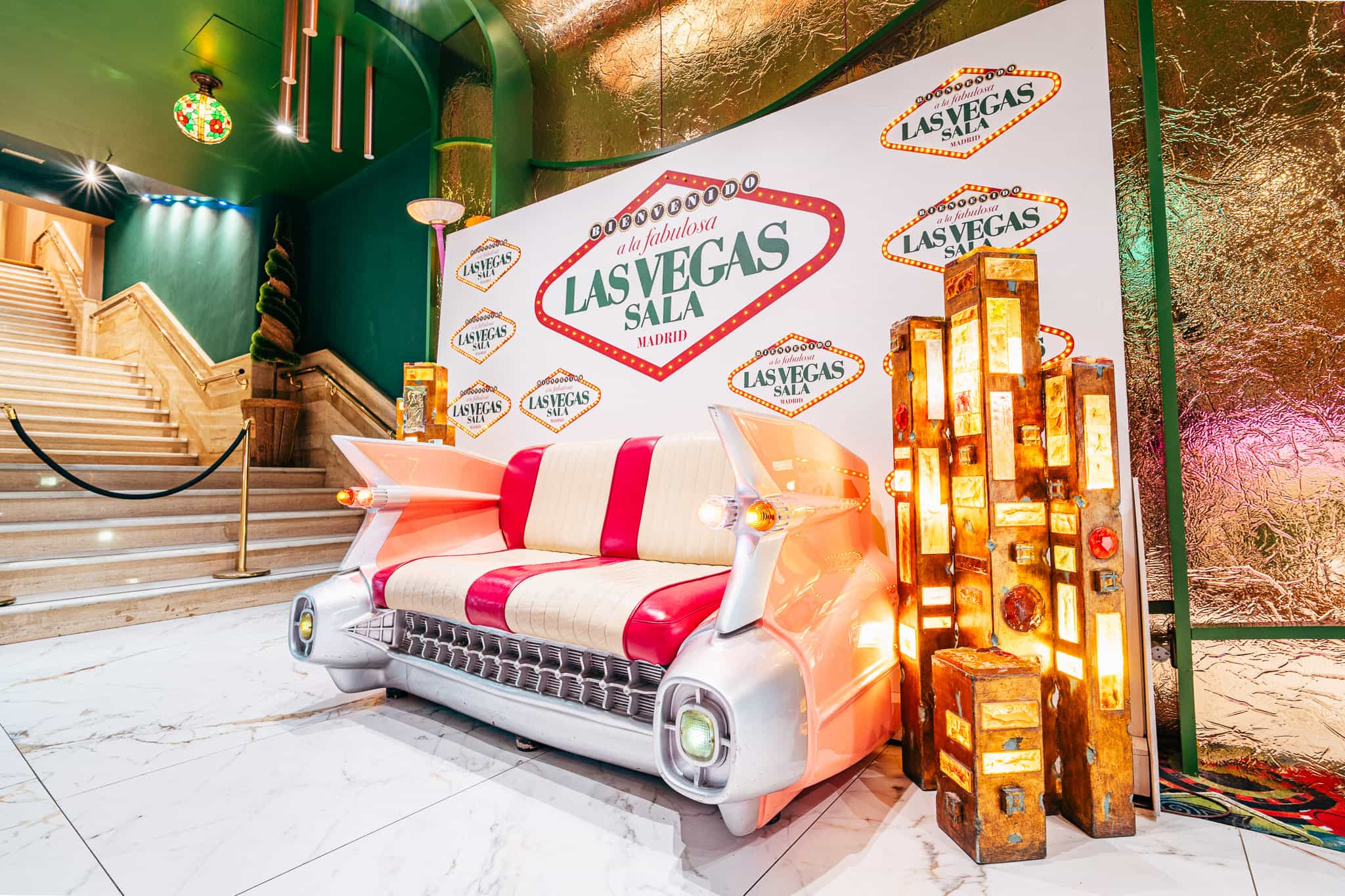 Ambiente y photocall en Bingo Las Vegas Madrid
