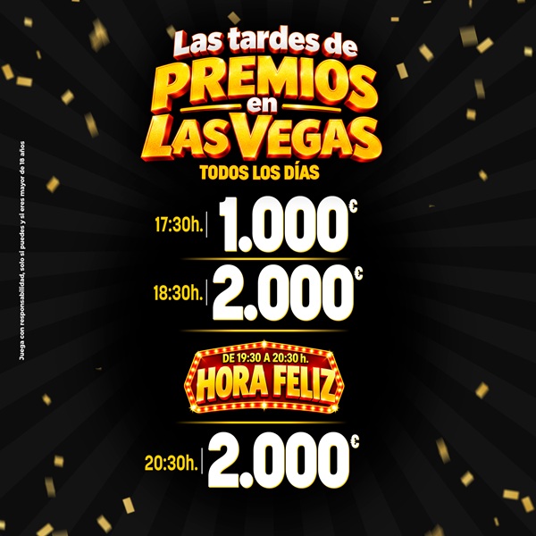 Promoción Bingo Las Vegas jueves partida 5000€